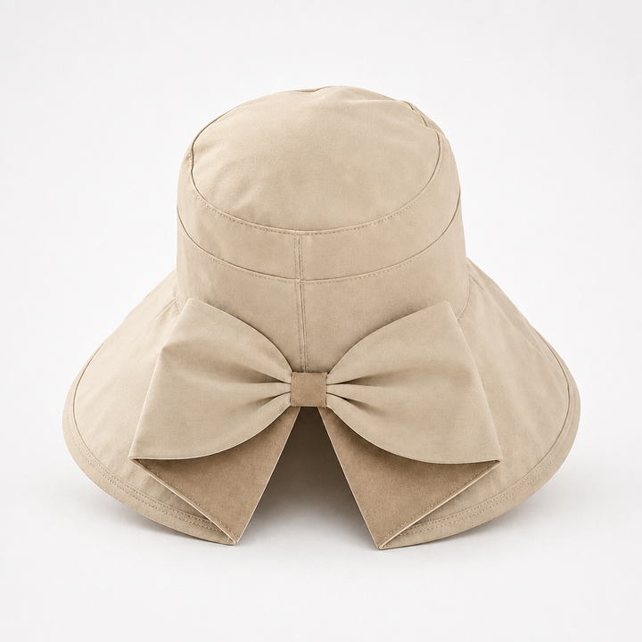 Wearbella – Bowknot Wide Brim Packable Sun Hat
