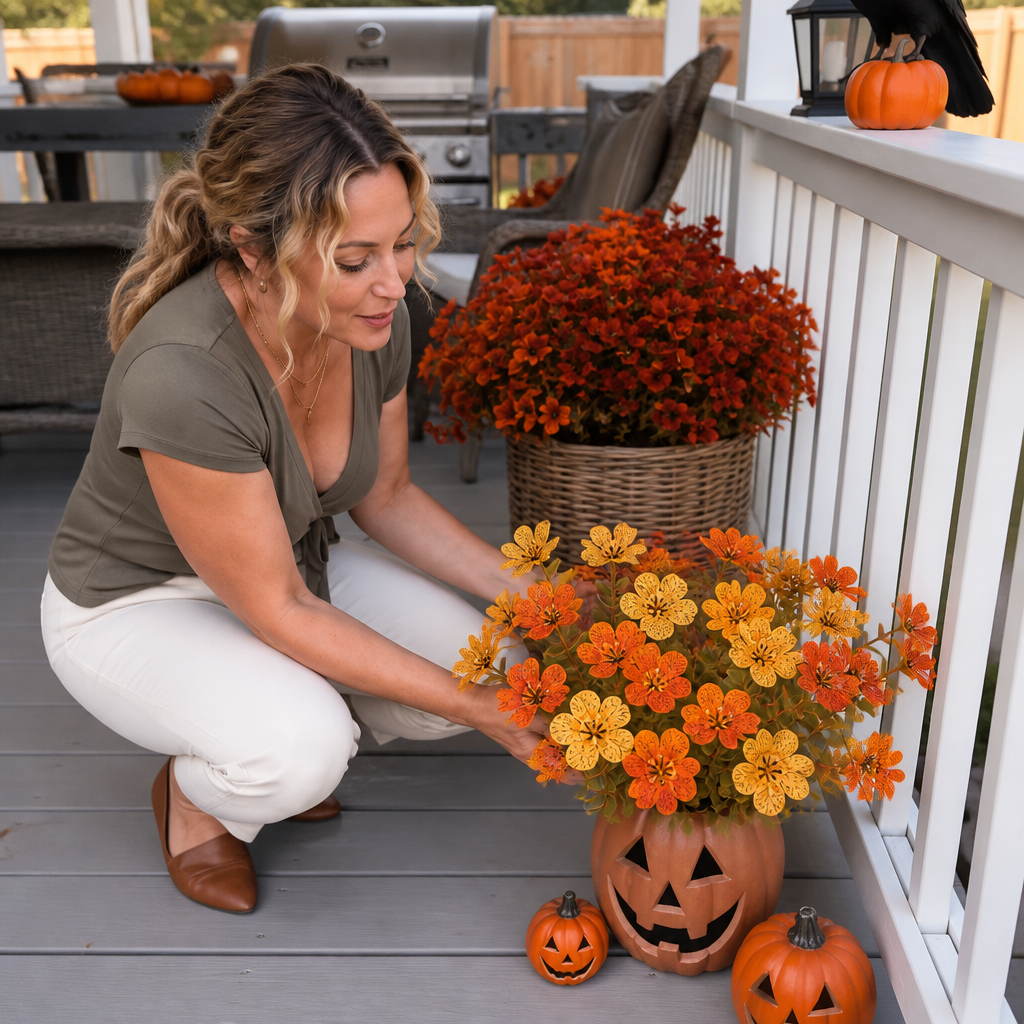 Porchbloom – Four-Tone Layered Fall Floral Bundle