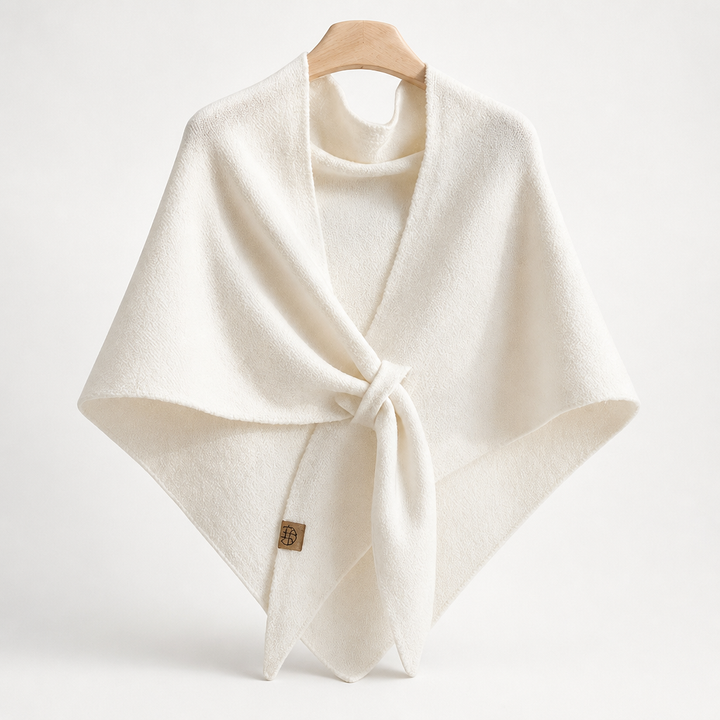 Wrapha – Tie-Front Convertible Knit Shawl Wrap