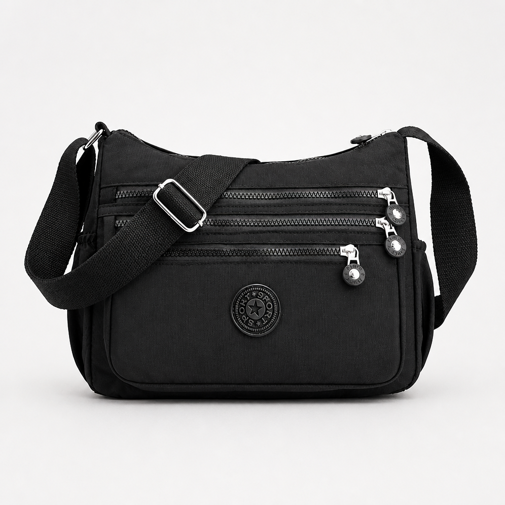 Featherglide – Lightweight Multi-Pocket Crossbody Bag