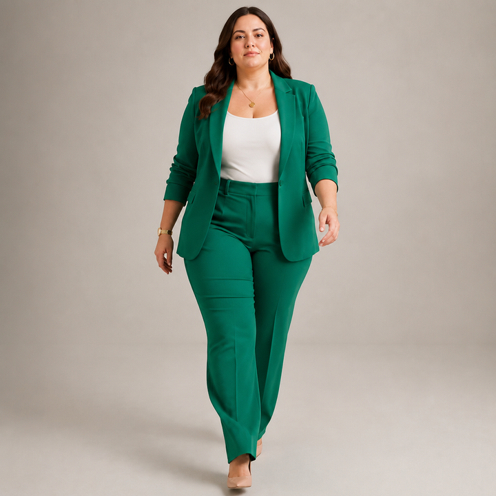 Tailorra – 3D Jacquard Blazer And Trouser Set