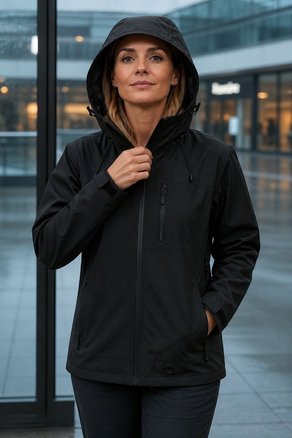 Weathergo – Hooded Waterproof Windproof Rain Jacket