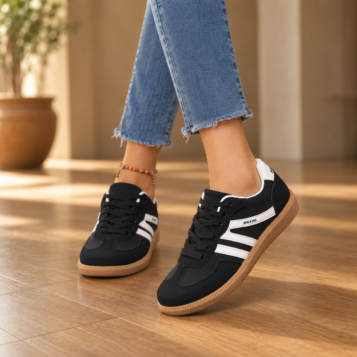 Solange – Wide Toe Box Cushioned Sneakers