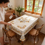 Roseval – The Tablecloth That Wipes Clean, Not Just Looks Clean