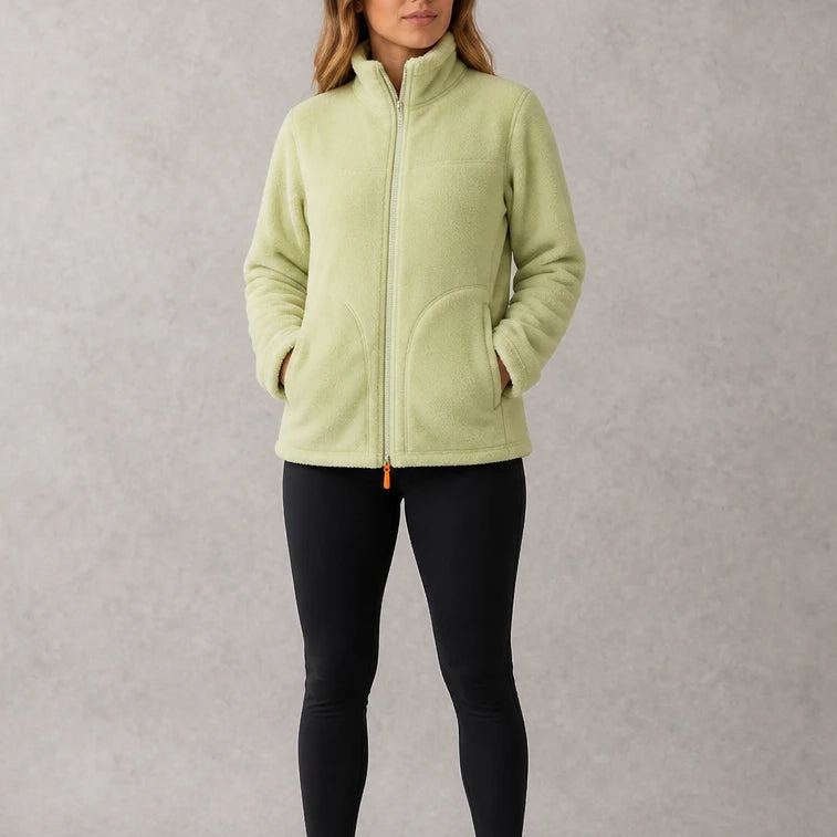 Velora – Zip-Up Fleece Winter Jacket