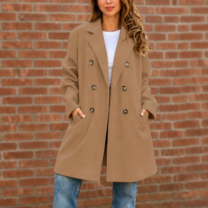 Wearbella – Double-Breasted Structured Coat