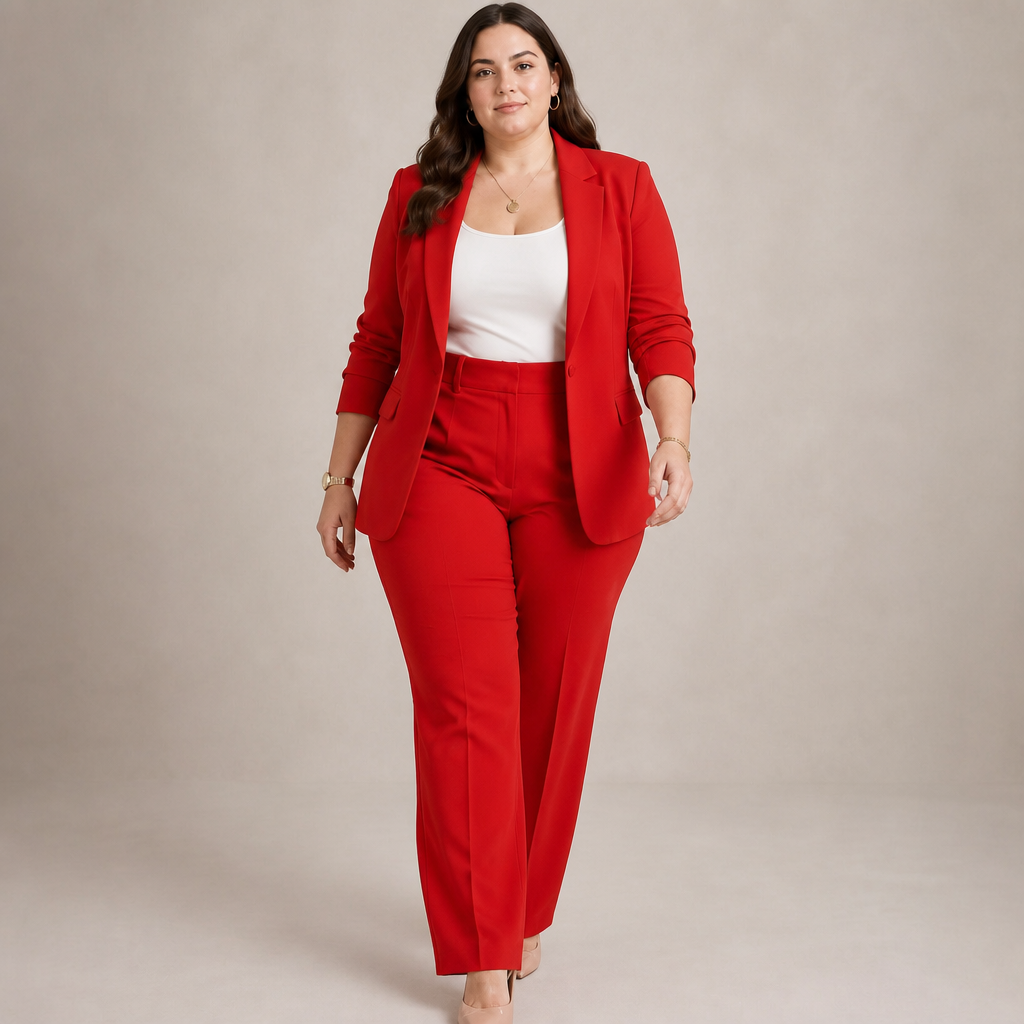 Tailorra – 3D Jacquard Blazer And Trouser Set