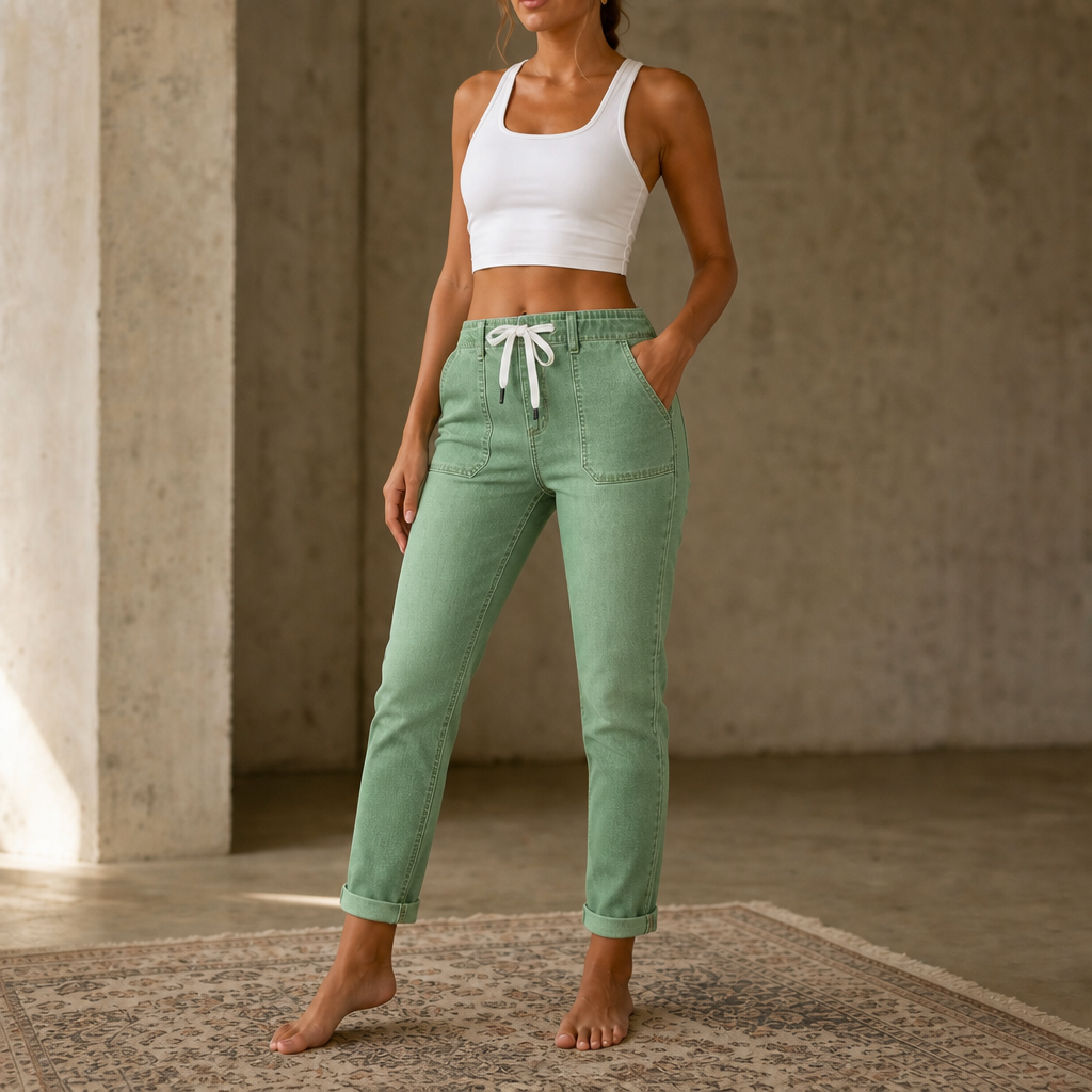 Denvera – Camo Cargo Utility Joggers