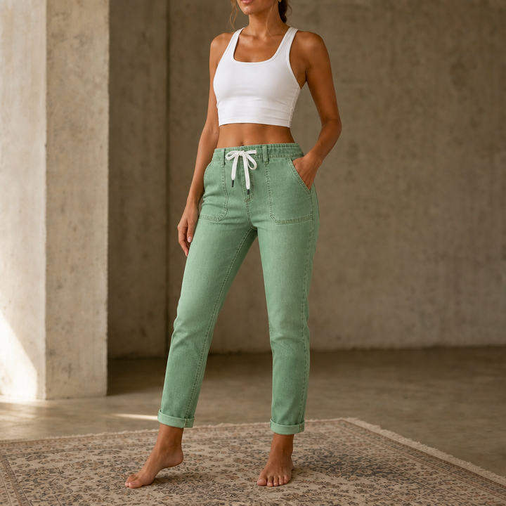 Denvera – Camo Cargo Utility Joggers