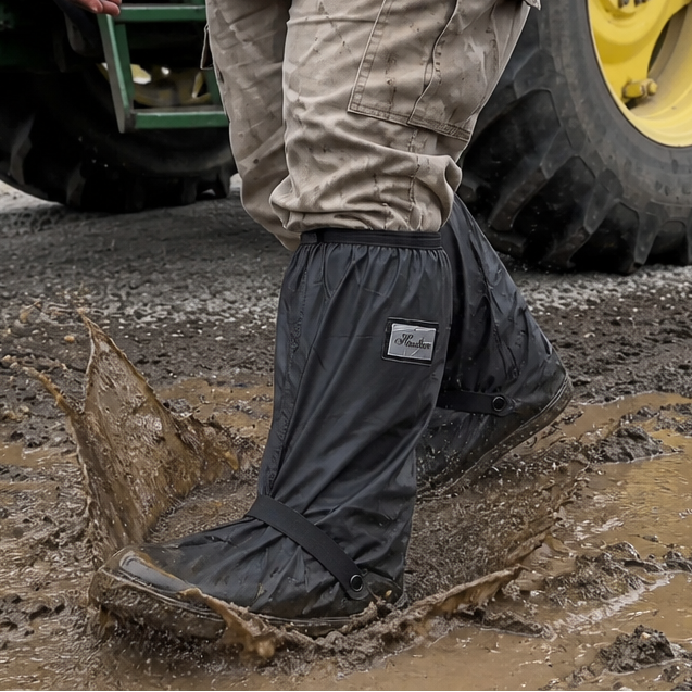 RainReady – Side-Zip Waterproof PVC Shoe Covers