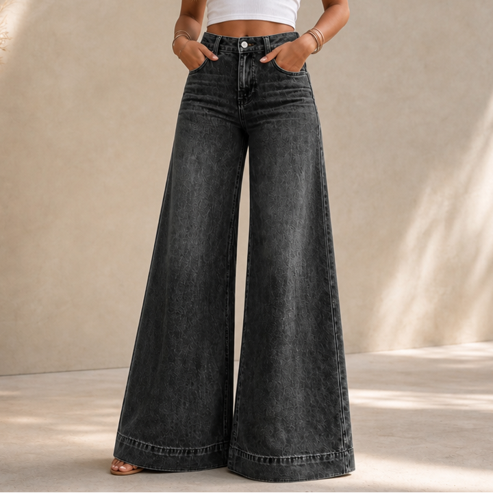 Elongue – High-Rise Extra-Wide-Leg Jeans