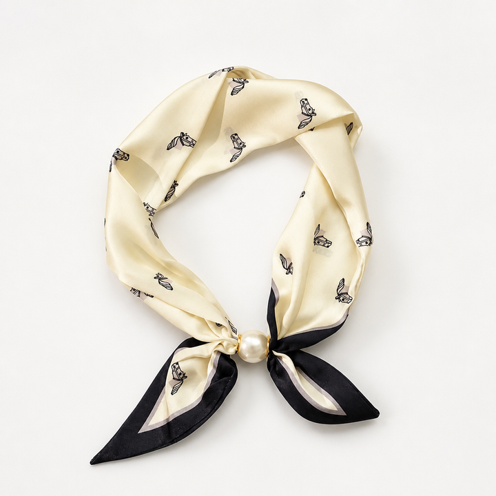 Pearluxe – Faux Pearl Magnetic Scarf Clasp