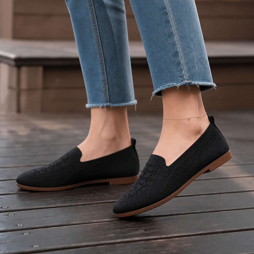 Widloom – Wide Toe Box Slip-On Sneakers