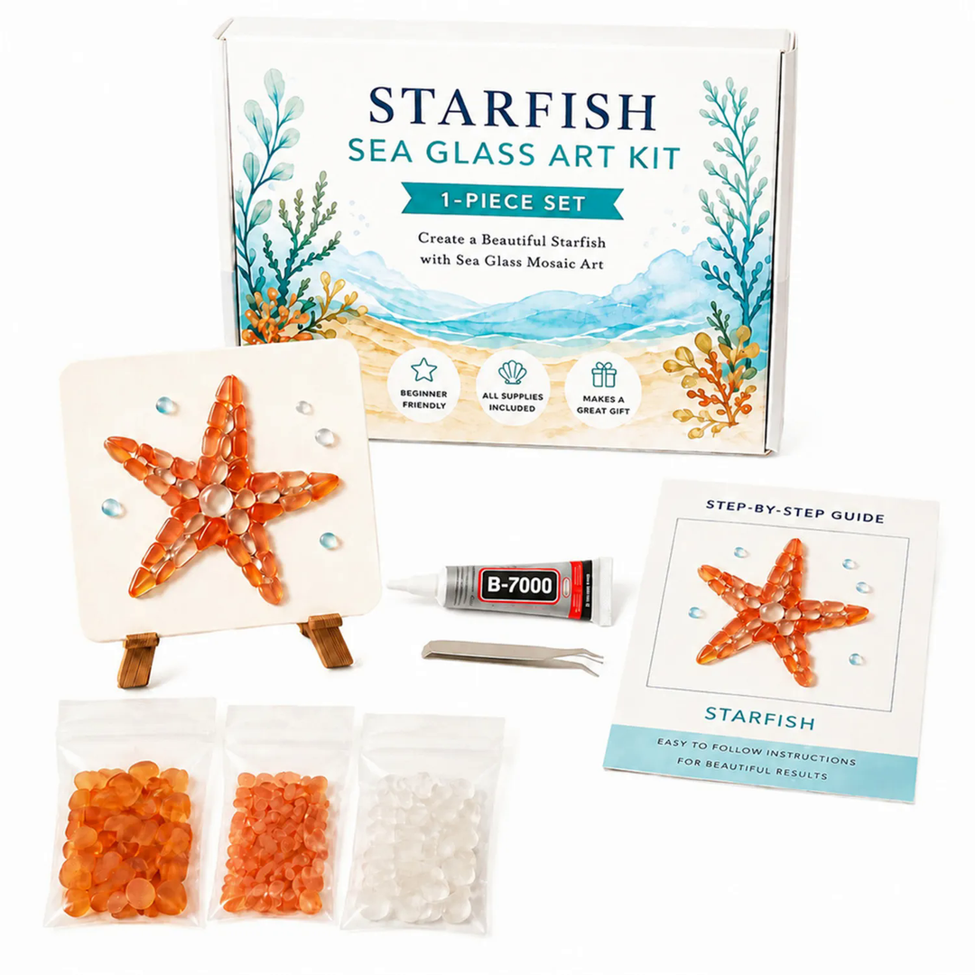 Tideglass – Ocean Sea-Glass Mosaic Kit