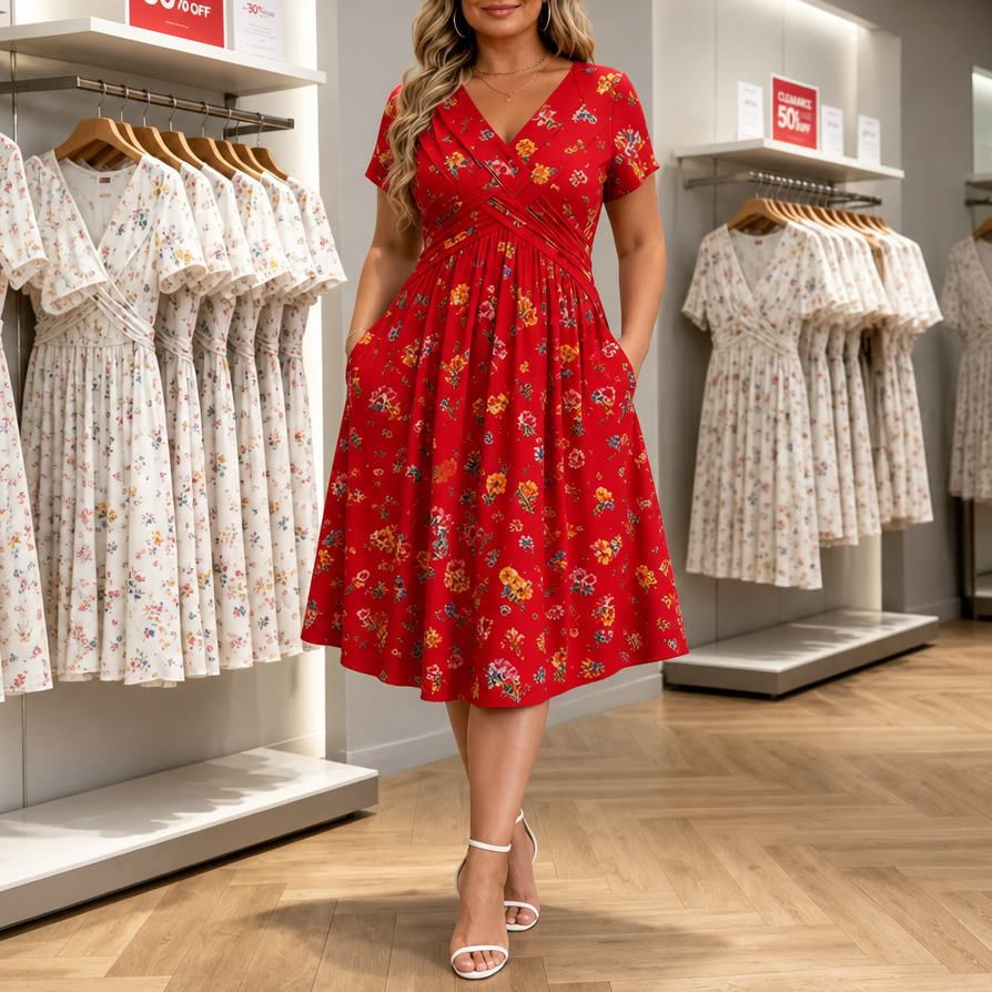 Curvella – The Wrap Dress That Finally Sits Right On A Curve