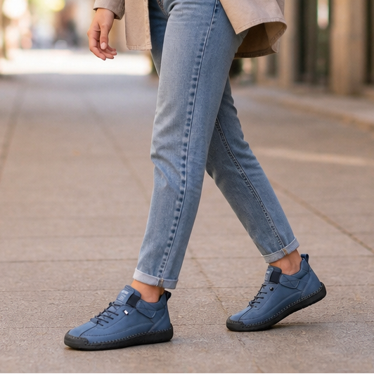 Easestep – Wide Toe Box Slip-On Walking Sneakers