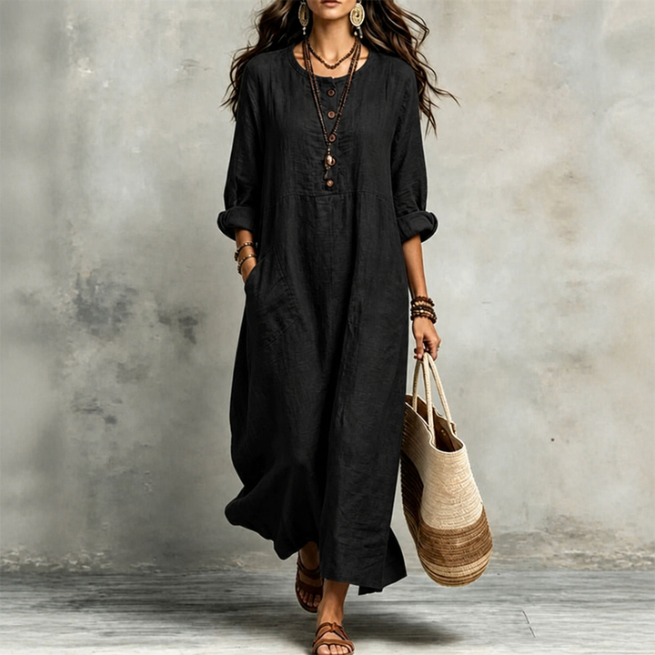 Daylora – Pocketed Maxi Dress