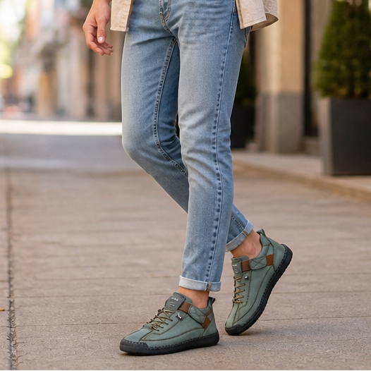 Easestep – Wide Toe Box Slip-On Walking Sneakers