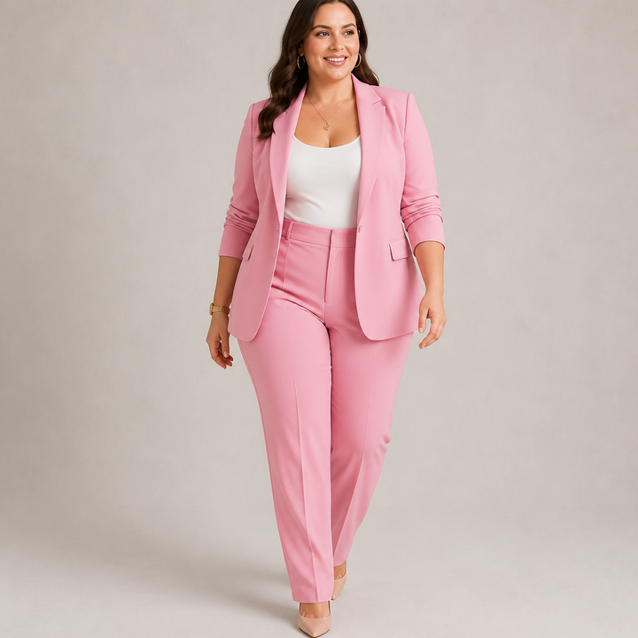 Tailorra – 3D Jacquard Blazer And Trouser Set