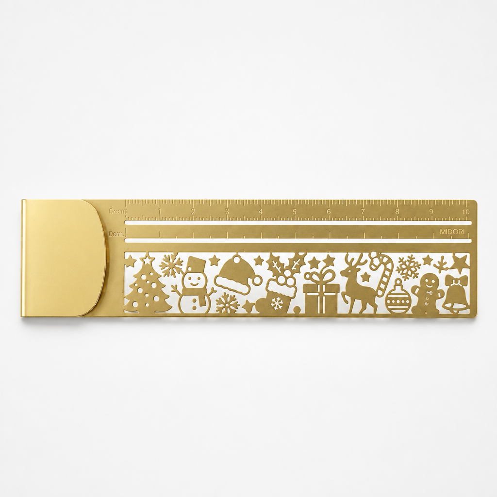 Markwell – Cat Stencil Ruler Bookmark