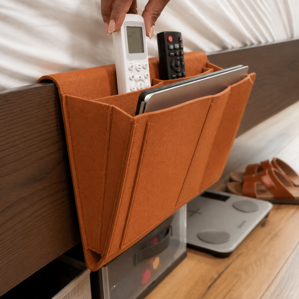Bedvira – Under-Mattress Hanging Bedside Storage Caddy