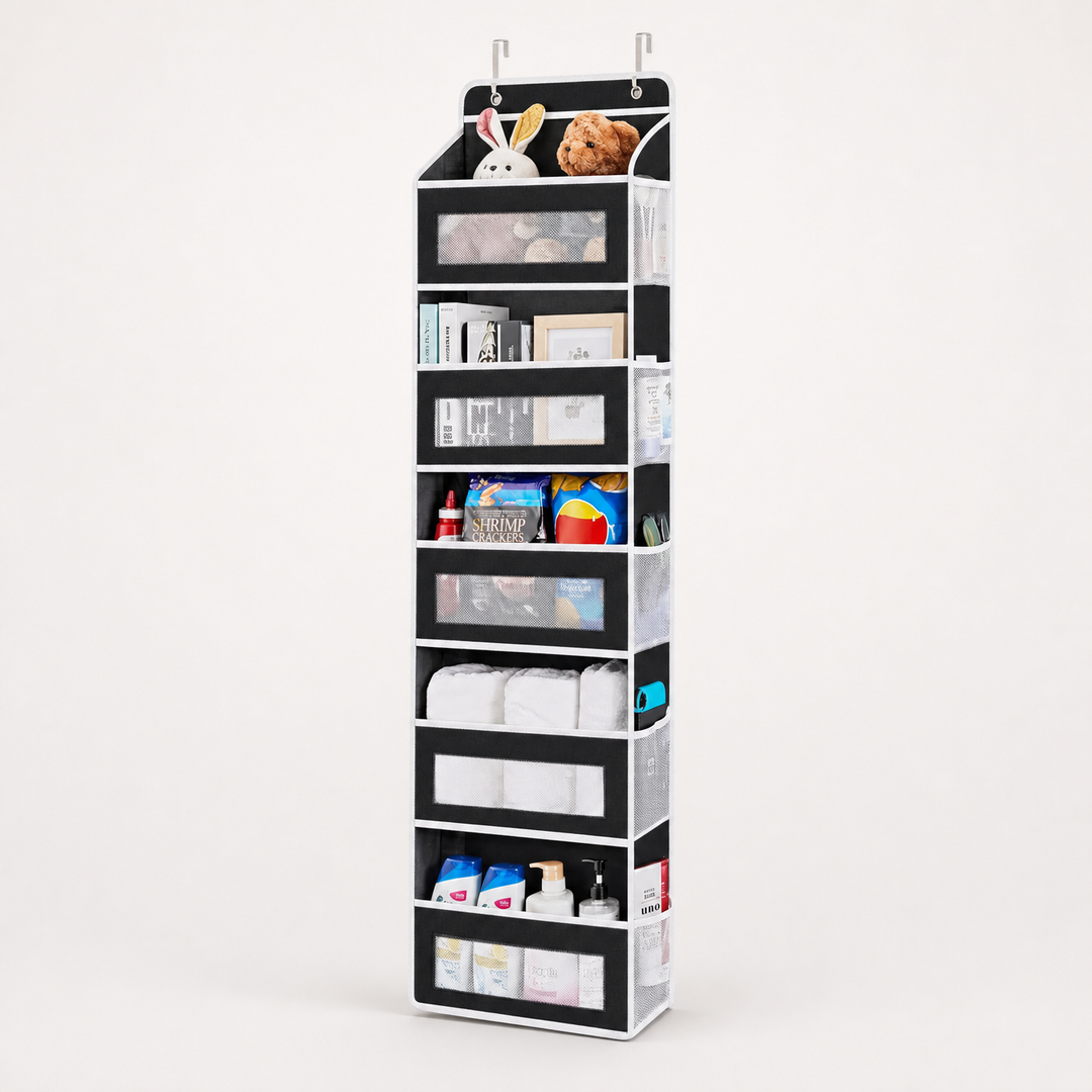 Shelfast – 5-Tier Reinforced Base Hanging Door Organizer