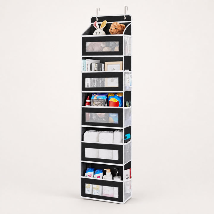 Shelfast – 5-Tier Reinforced Base Hanging Door Organizer