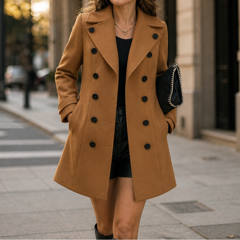 Overcoat & Co. – Relaxed Double-Breasted Wool-Blend Coat