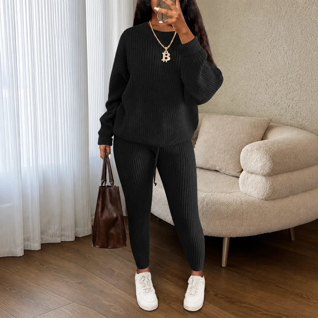 Ribelle – Ribbed Knit Two-Piece Set