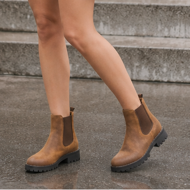 Everstride – Brown Chelsea Ankle Boots