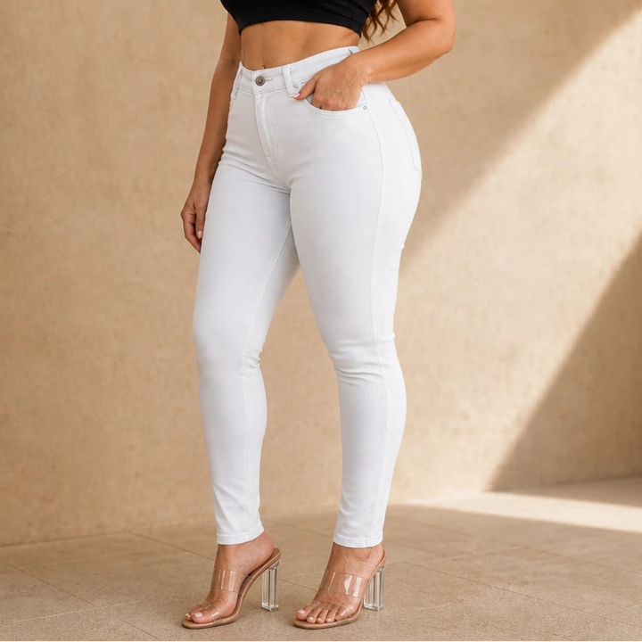 Wearbella – High-Waisted Stretch Skinny Jeans