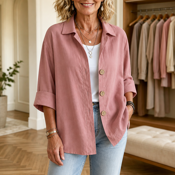 Wearbella – Oversized Button-Down Shirt