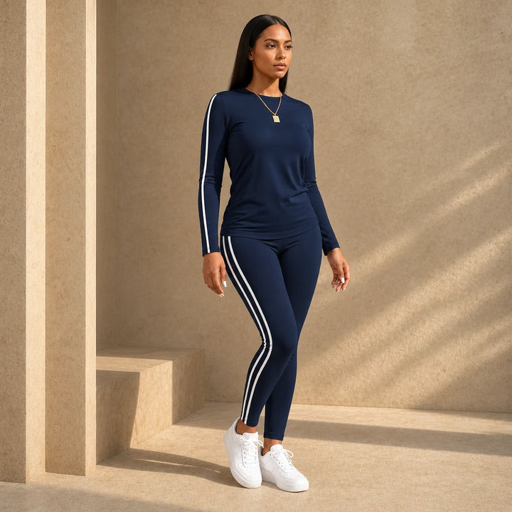 Wearbella – Long Sleeve Two-Piece Tracksuit Set