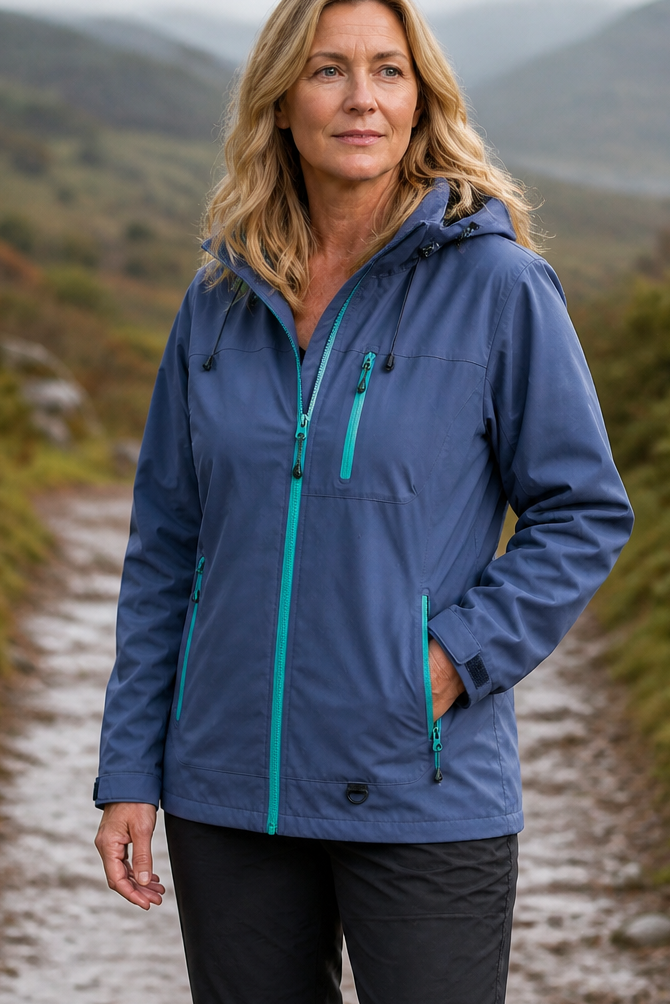 Weathergo – Hooded Waterproof Windproof Rain Jacket