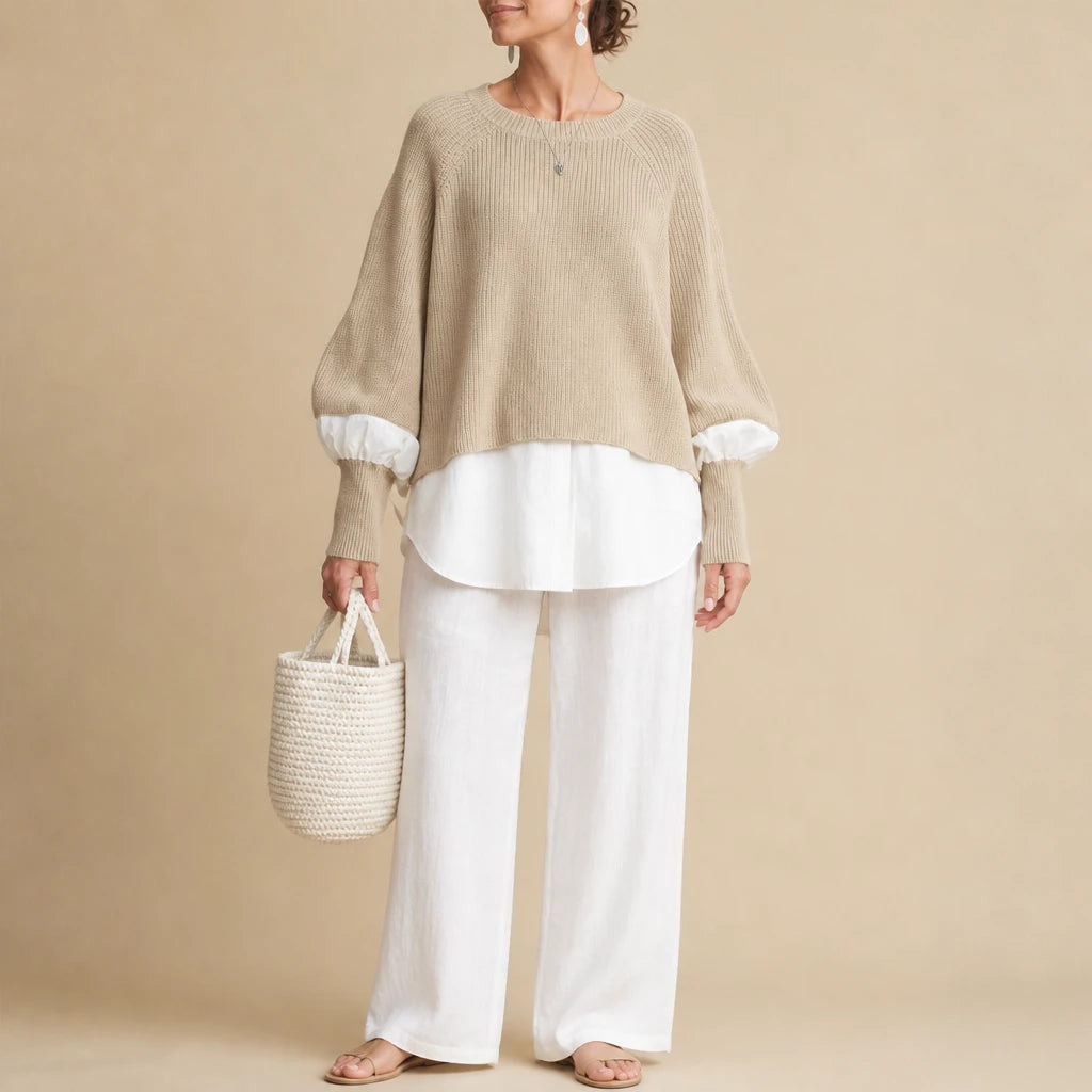 Overa – Layered Oversized Knit Top