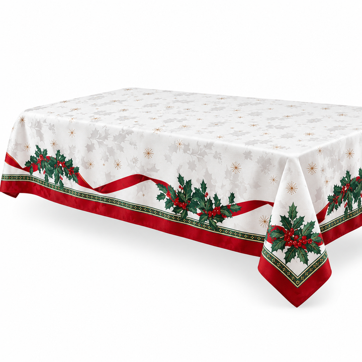 Evermerry – Christmas Print Polyester Tablecloth