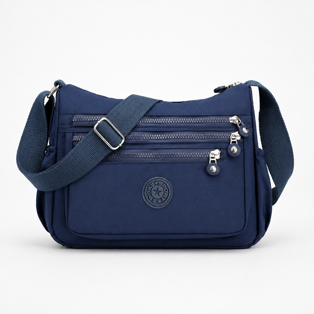 Featherglide – Lightweight Multi-Pocket Crossbody Bag