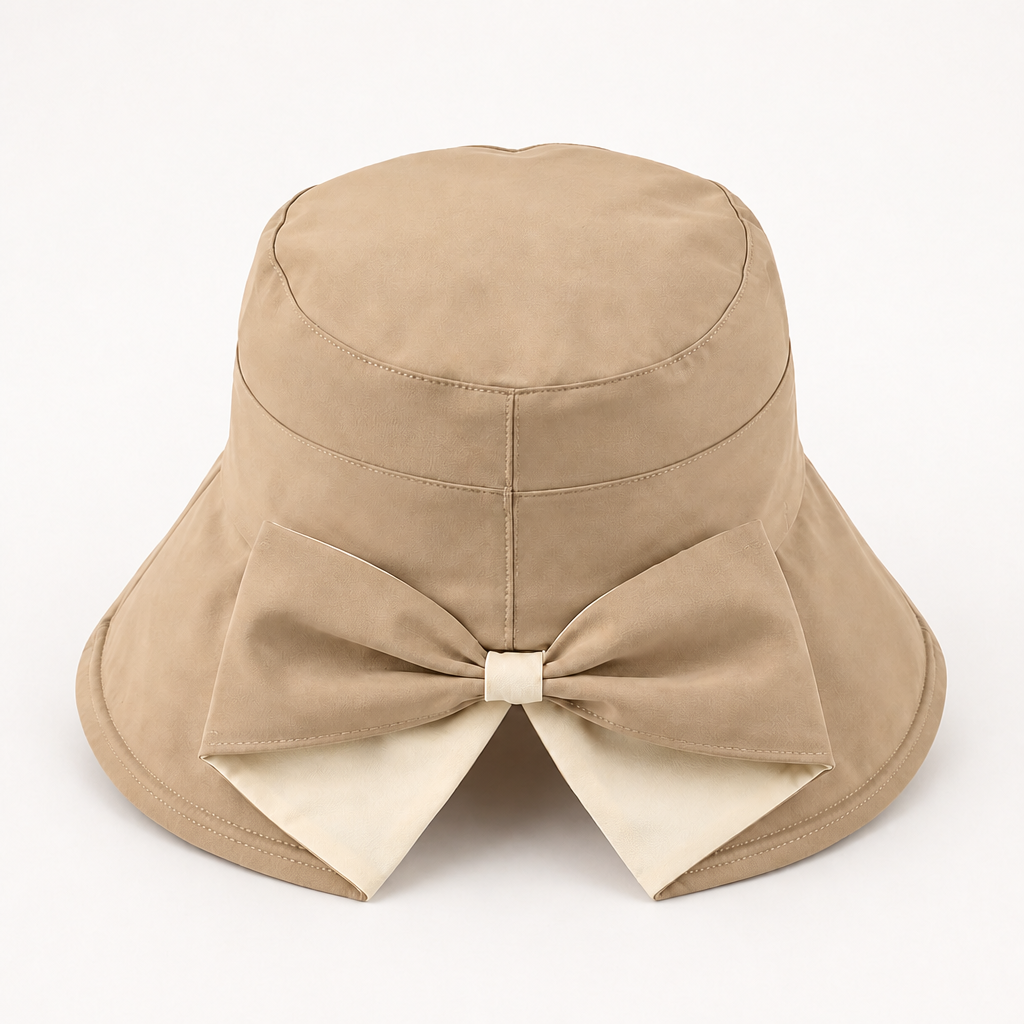 Wearbella – Bowknot Wide Brim Packable Sun Hat