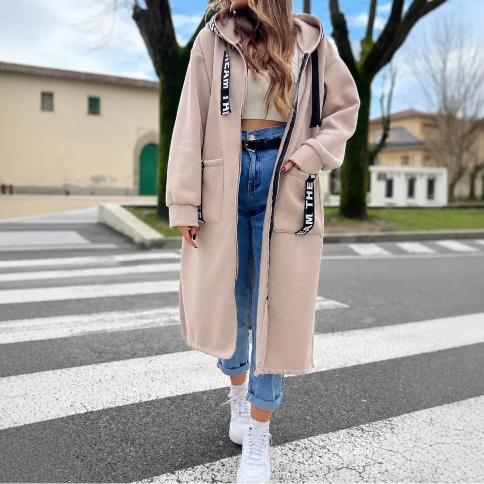Winterlyn – Oversized Hooded Sweatshirt Coat