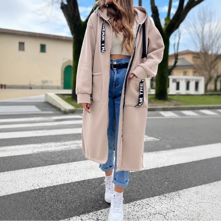Winterlyn – Oversized Hooded Sweatshirt Coat