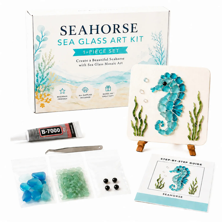 Tideglass – Ocean Sea-Glass Mosaic Kit