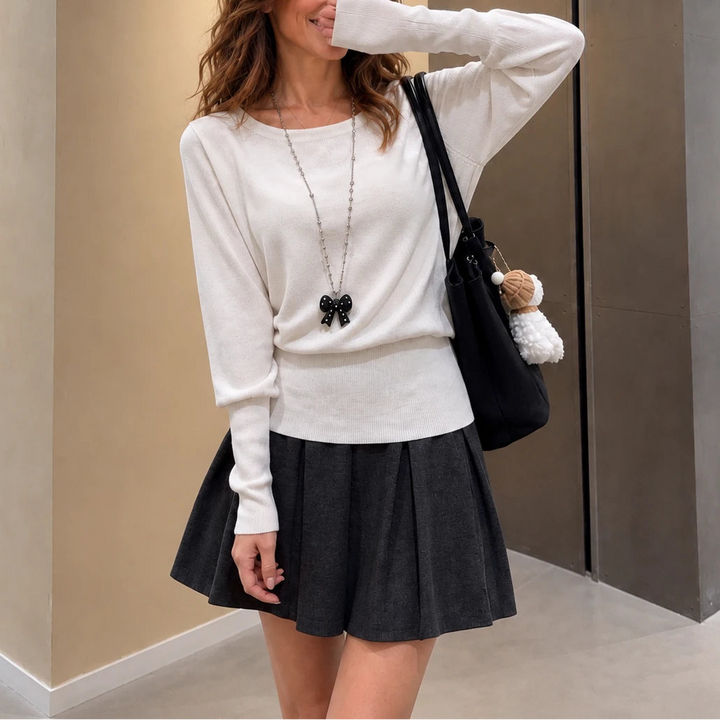 Drapella – Batwing Sleeve Knit Sweater