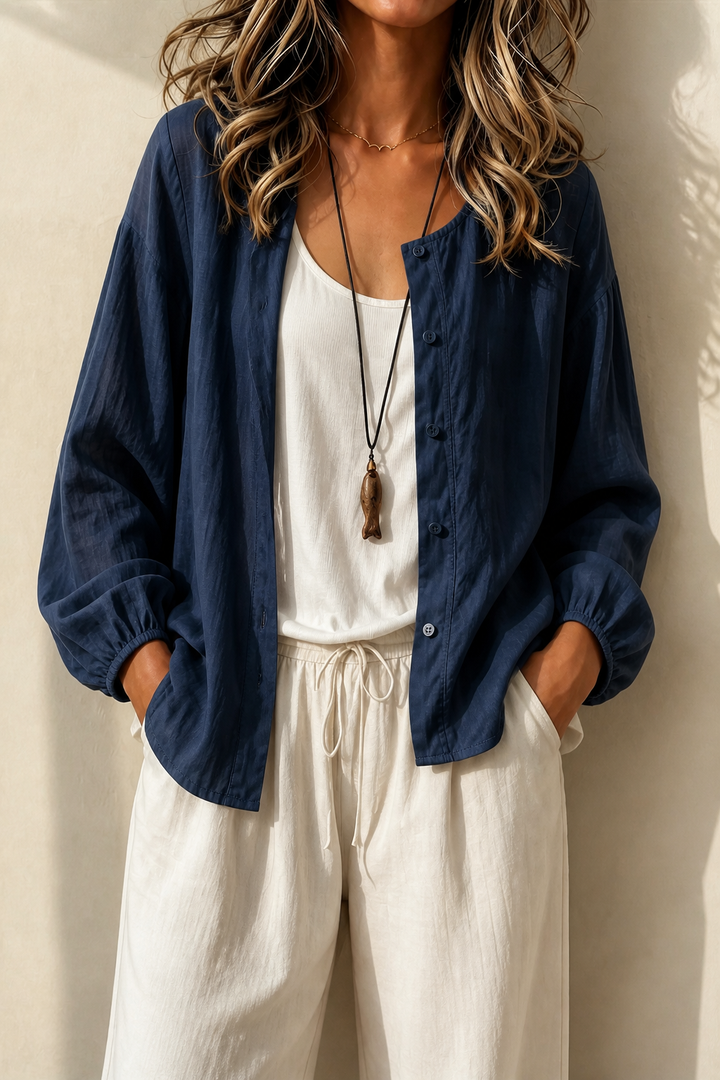 Wearbella – Loose Fit Button-Down Shirt