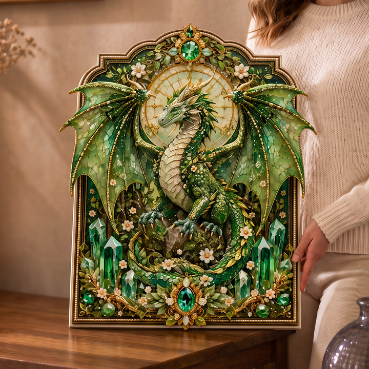 Dragonelle – 3D Crystal Dragon Diamond Art Kit