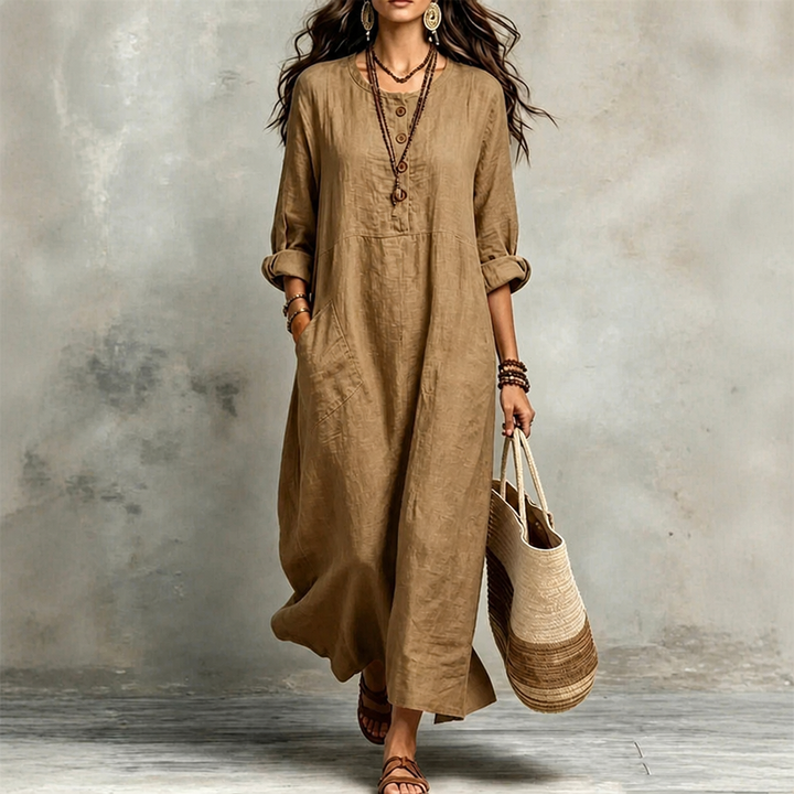 Daylora – Pocketed Maxi Dress