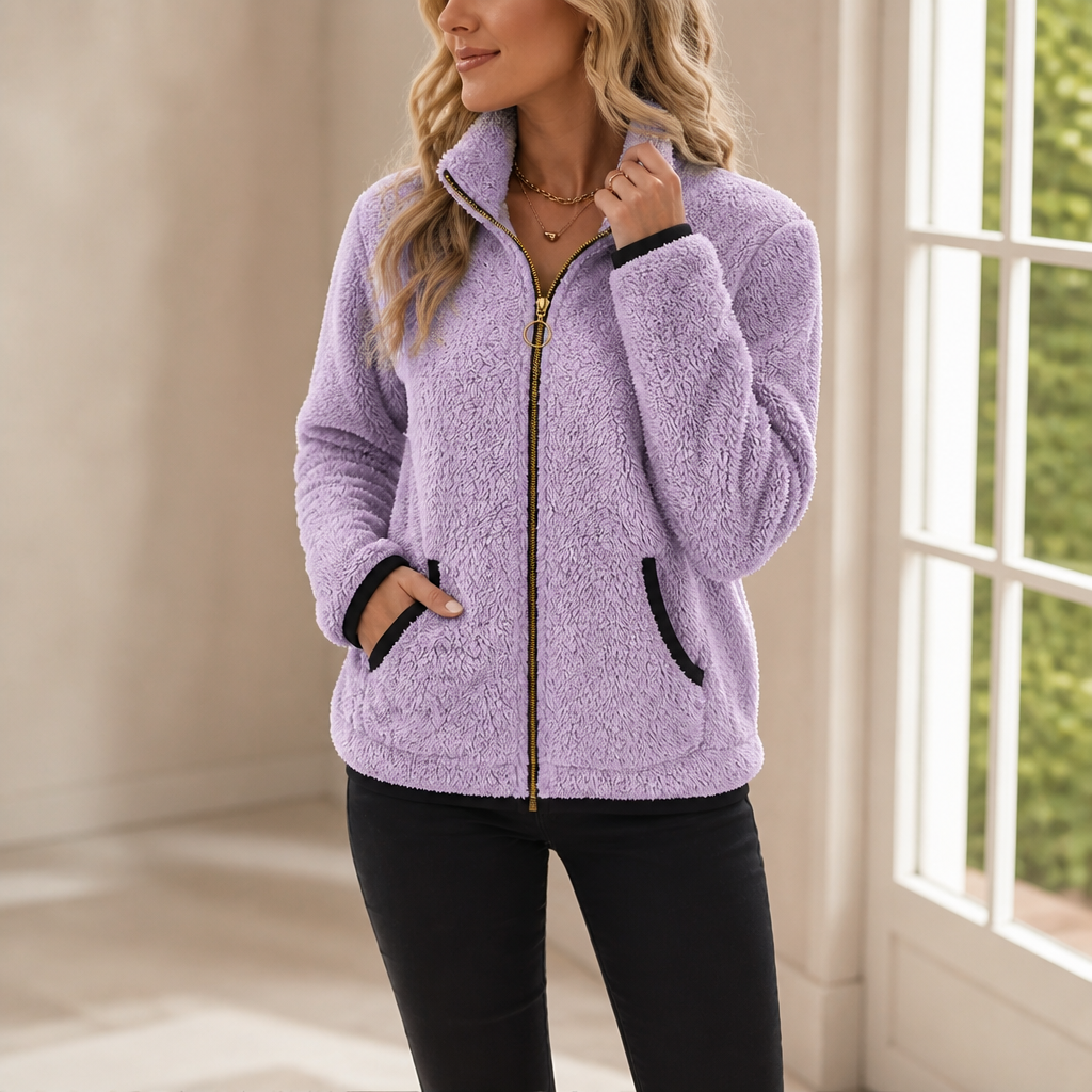 Cozyline – Double-Layer Fleece Zip Jacket