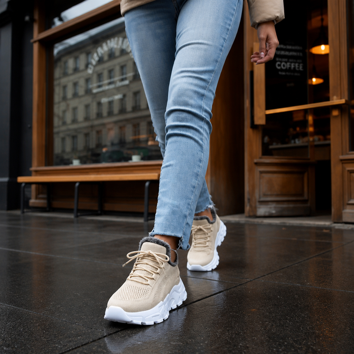 Warmstep – Fleece-Lined Air-Channel Winter Sneakers