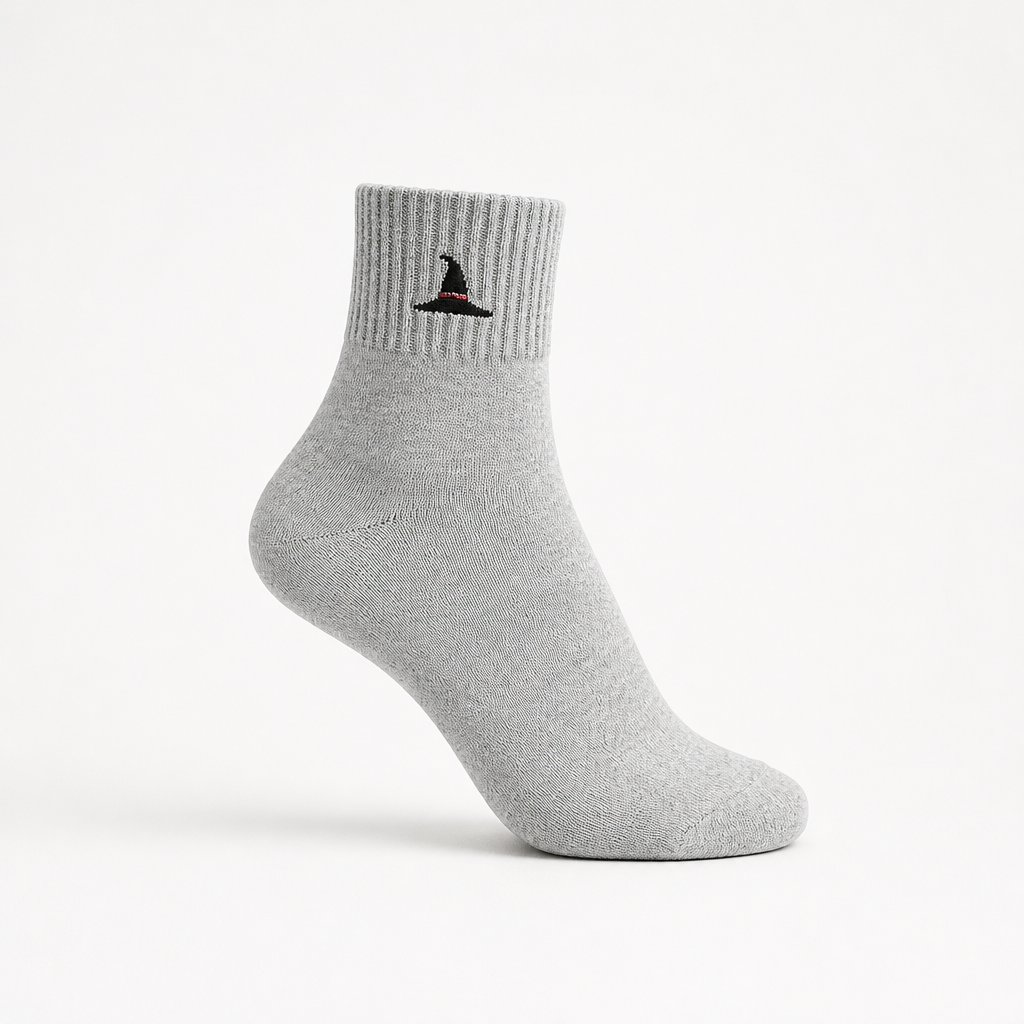Cuffette – Embroidered Non-Slip Halloween Crew Socks