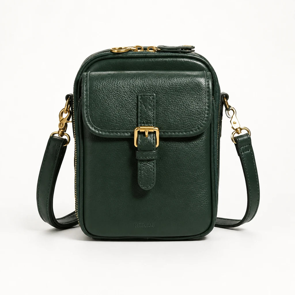Liora – Multiple-Pocket Adjustable Strap Crossbody Bag