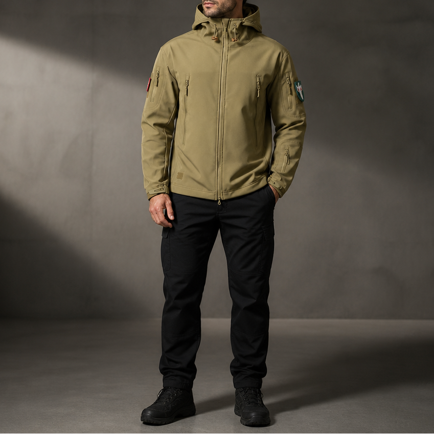 Shieldfern – Softshell Fleece-Lined Hooded Jacket